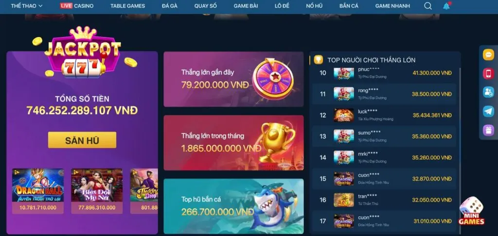 Game nổ hũ uy tín tặng code tại momo88